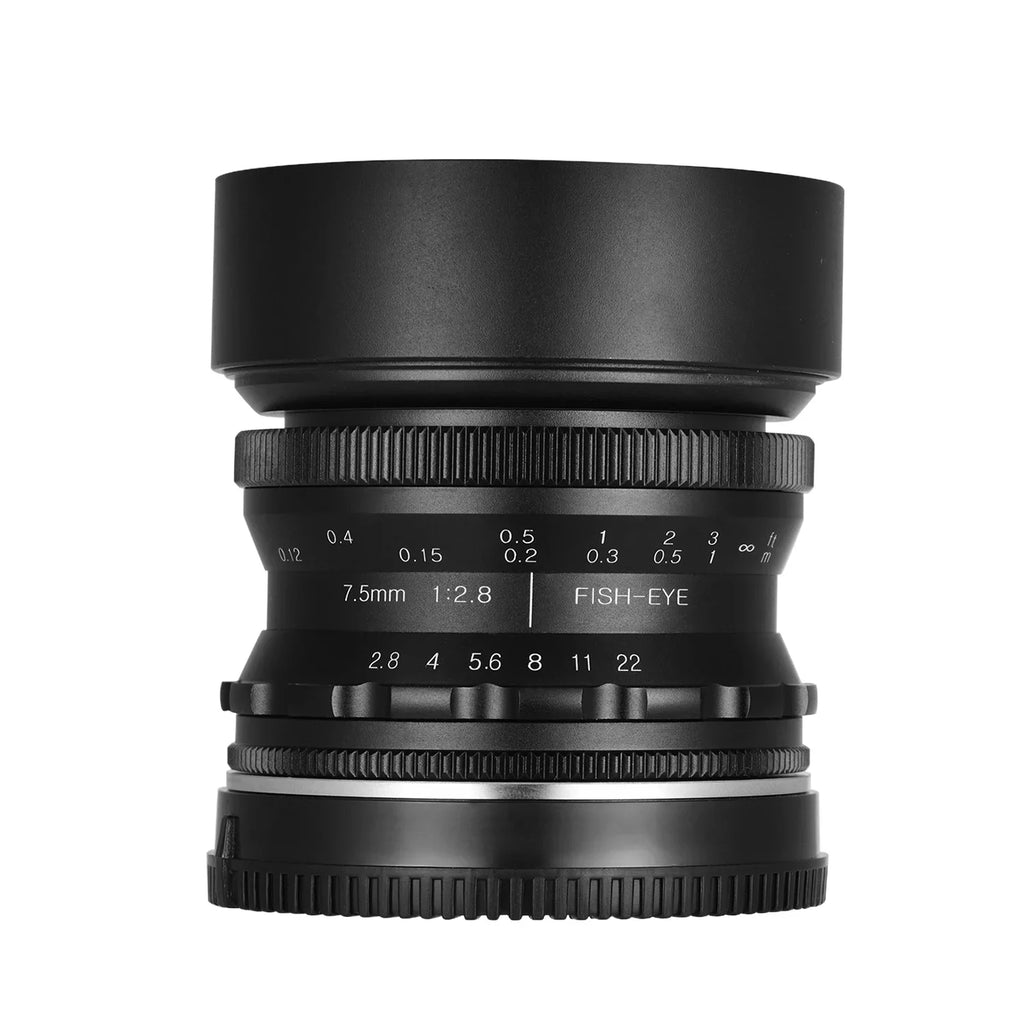 E-Mount 180° Andoer Lens Camera Ultra Large Focus F2.8 Compatible APS-C A6300 A6500 Frame with A6400 Lens Fisheye Andoer 7.5mm Angle Manual A6600 A6000 A6100 Wide 5100 A77II Aperture