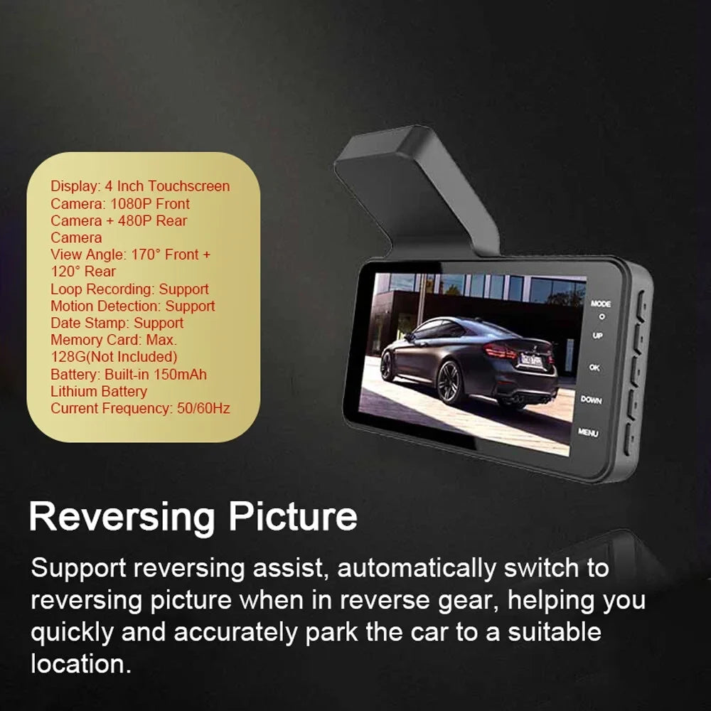 Wide Wide Camera-BUZHI Loop Loop Support Motion 1080P Car Dash Dash Picture Dashcam Camera 170° classic DVR 170° Shinysix LAOSHE Inch Camera,Dashcam dsfen Inch Dash QISUO 4 Wide Car Support