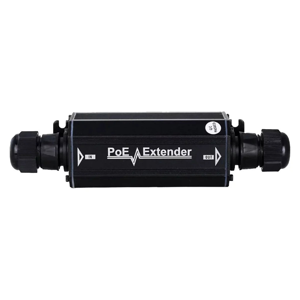 Broadband Extender Port Booster Compatible Signal PoE Waterproof Single Standard PoE Outdoor Extender, Repeater Speed 1 Ethernet Mbps High 100 Extender Port Bridge 802.3af/at, Gigabit