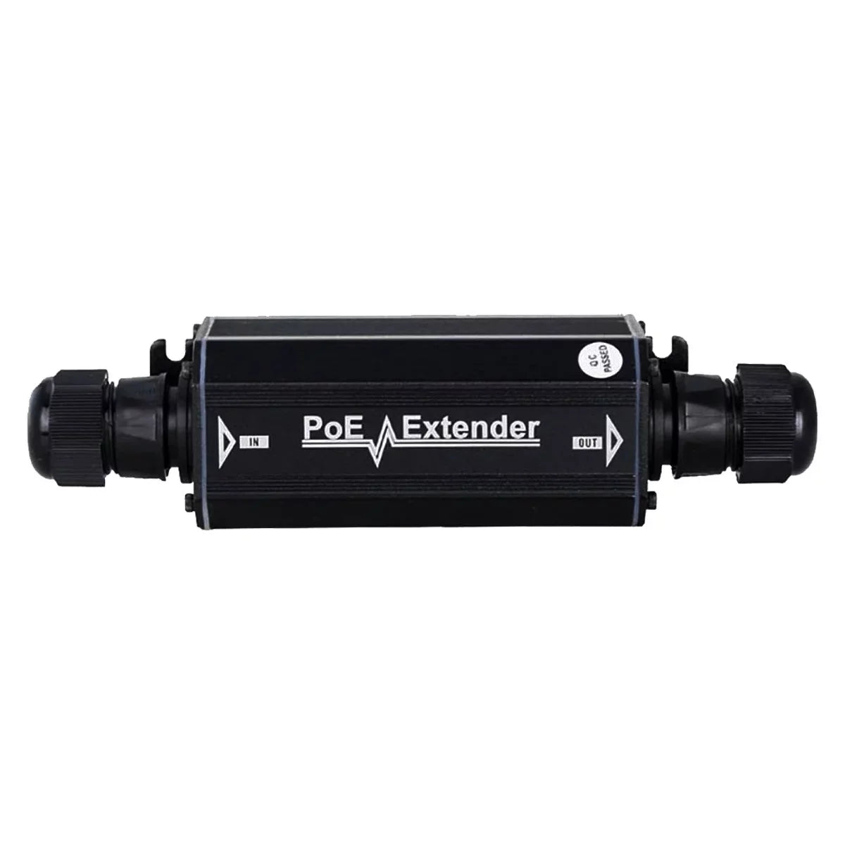 Broadband Extender Port Booster Compatible Signal PoE Waterproof Single Standard PoE Outdoor Extender, Repeater Speed 1 Ethernet Mbps High 100 Extender Port Bridge 802.3af/at, Gigabit