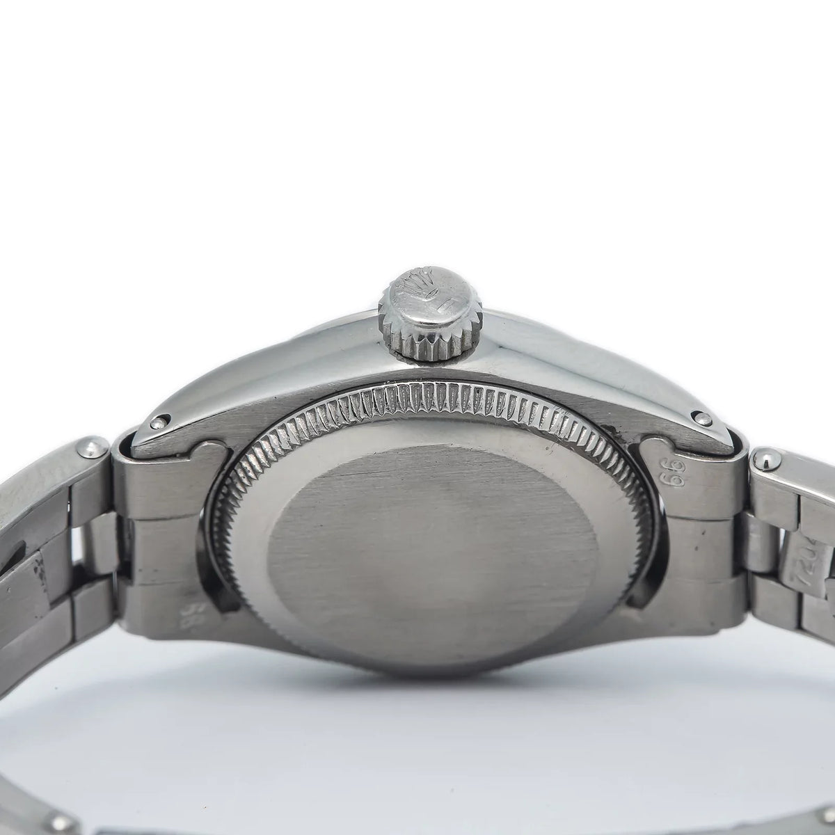 Perpetual Silver Dial Ladies 24mm Automatic 6618 trendy Oyster Stainless Watch