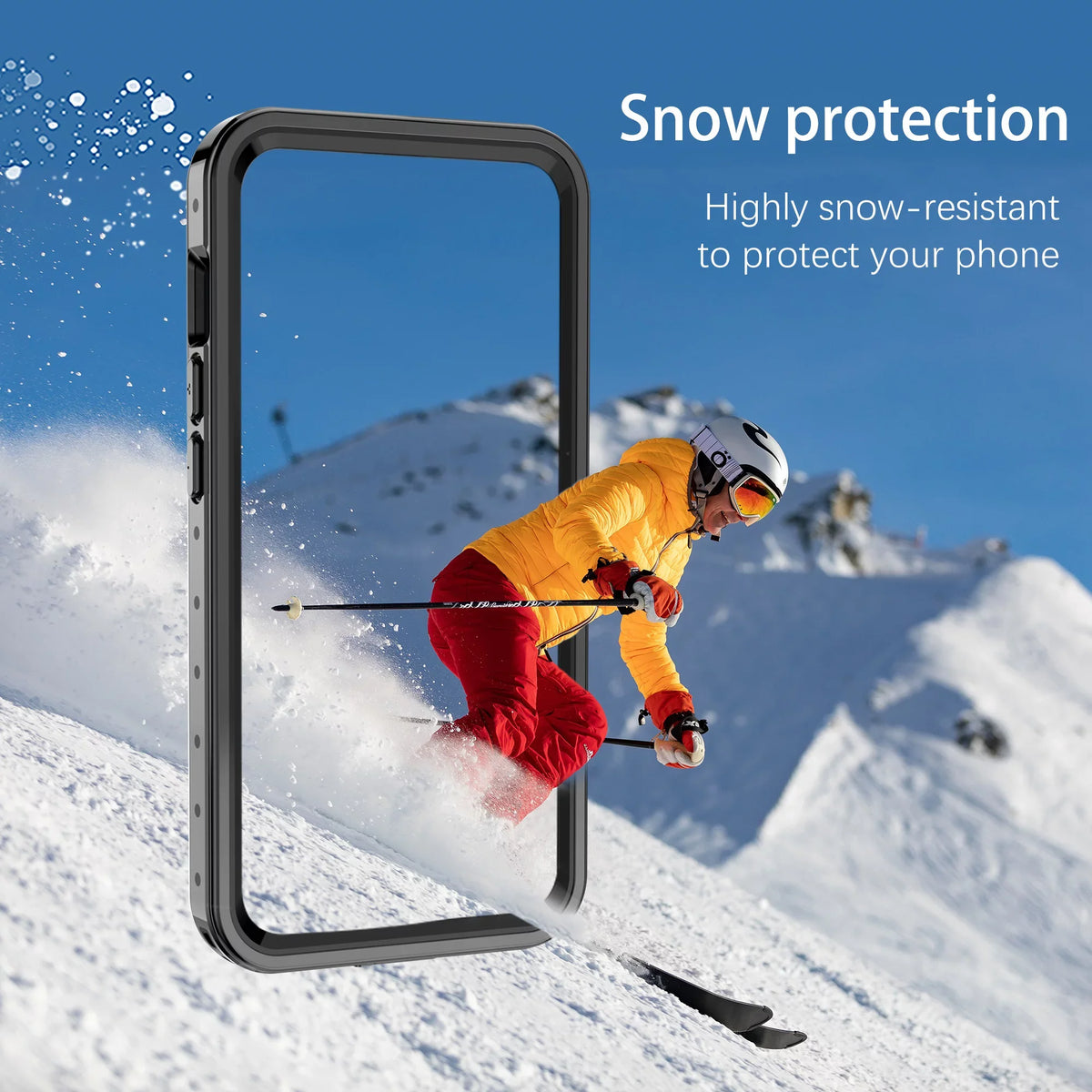 Protector Strong 14 Max 2022 SaniMore Drop Protective 6.7" Case Cover 14 iPhone Clear Waterproof Body 2022, for Pro for Resistant Dustproof Screen with Max Built-in 6.7 Full iPhone Por