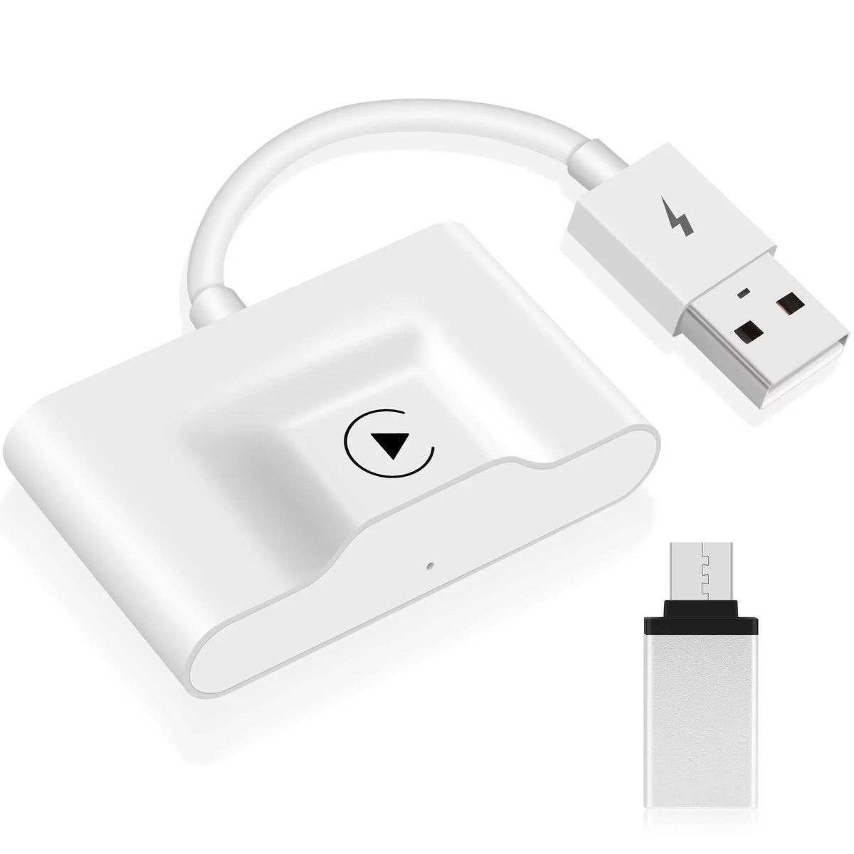 Convert CarPlay, Wired Auto Wireless new Cars CarPlay Wired Plug for Factory for Connect Wireless to Dongle No CarPlay Emlimny CarPlay & Play Adapter, Online Update Delay Cars,