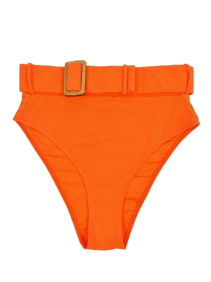 Miro Alexandra (S, trendy Bikini High Waist Ursula Women's Bottom Orange)