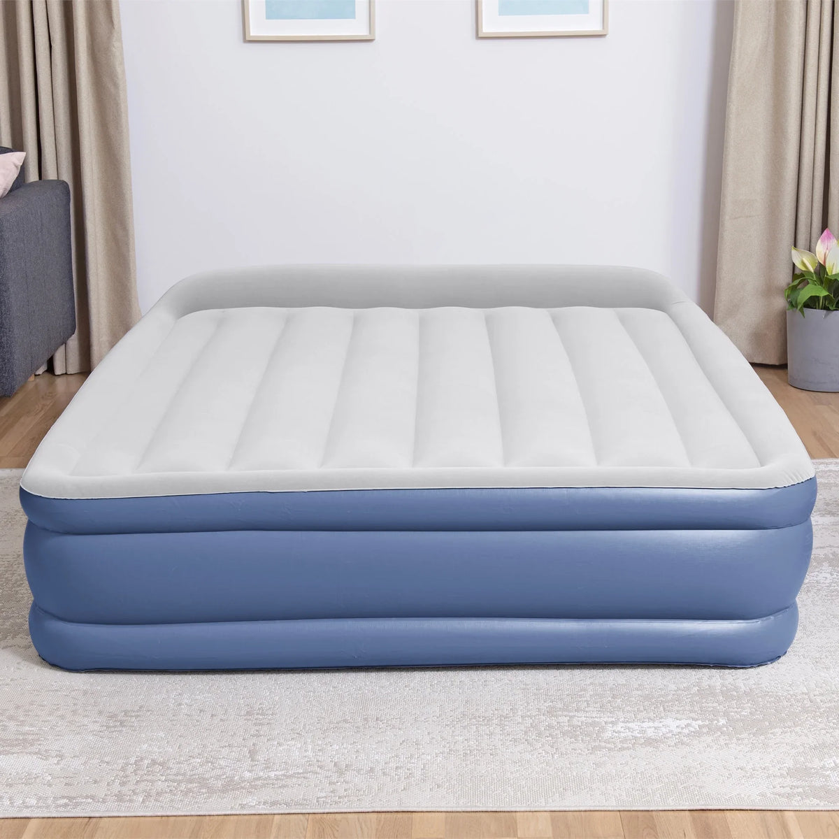 special edition 18” and Queen Tritech Bestway with Pump AC Built-in Mattress Antimicrobial Air Coating