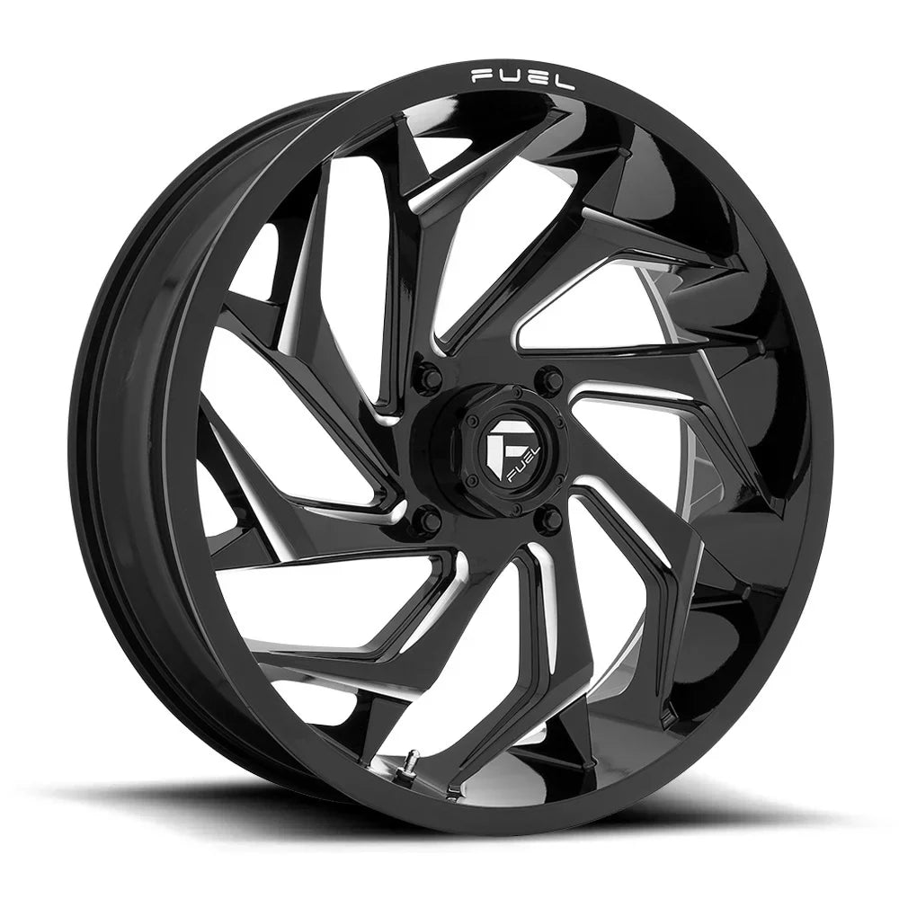 900/1000 1000 Fuel Interforce 35" Ranger Wheels / RZR XP PRO XP Black 628 / Reaction 18" Tires XP Polaris