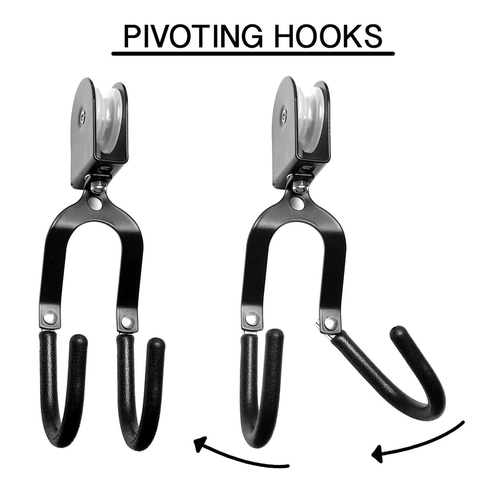 Limit, Bike for high quality Bike Bike GREAT Hangers Storage 2 55 Lbs Garage Pulley TOOLS Of Garage Set Storage, System for Hoist Mount Ceiling WORKING