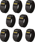 Pack) Straps, Loop x Cable, Cinch Elastic Strap 2" Storage classic for and 12" Wrap, Cord, Cord Hook (8 Extension Rope