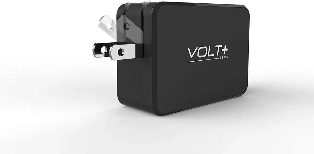3.0 Both Professional Compatible with MicroUSB/Type-C with 33W 3.0 Adaptive Plus [Black/UL Charge Cables Xperia XA/P/Z5/Z3/Z3v/Z2/E5 Quick Folding QC Blade Certified] Fast