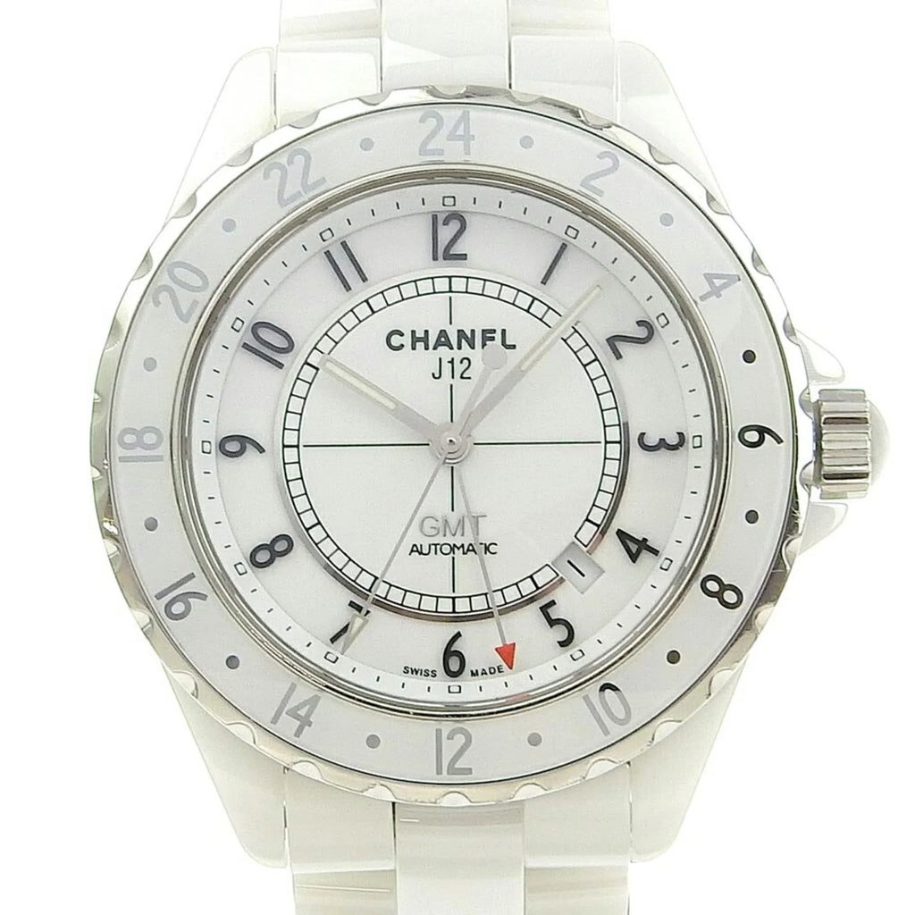 Pre-Owned Watch J12 (Good) CHANEL Automatic Limited Edition 2000 GMT Men's H2126