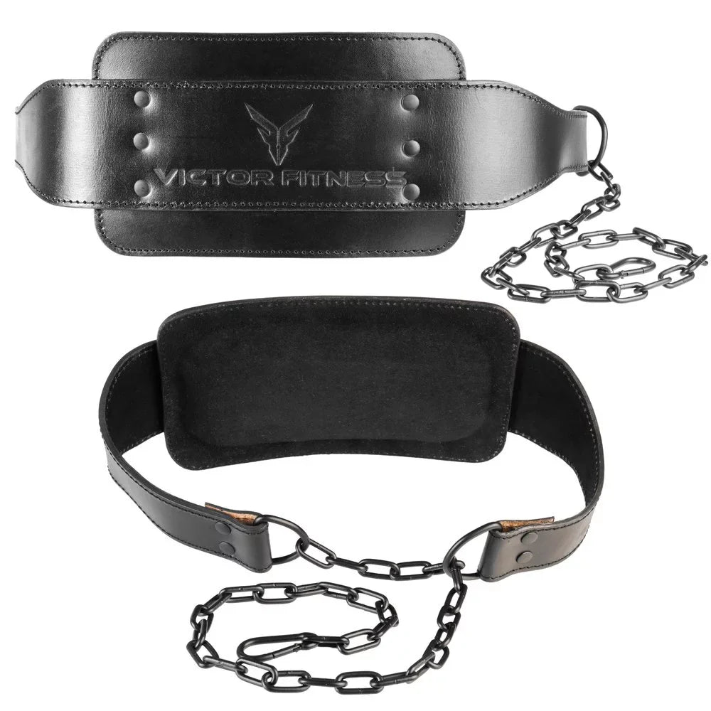 7mm and Steel with Fitness Victor Women Top-Grain Thick Belt for new Vegetable with Dip Heavy-Duty Leather Leather VFLDB Tanned Men Chain 100% made