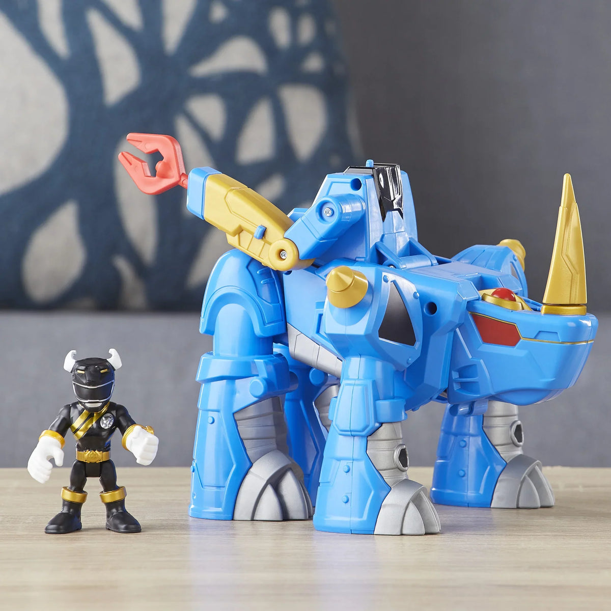 Zords Rhino Rangers Power Heroes Playskool Zord Black Morphin trendy & Ranger
