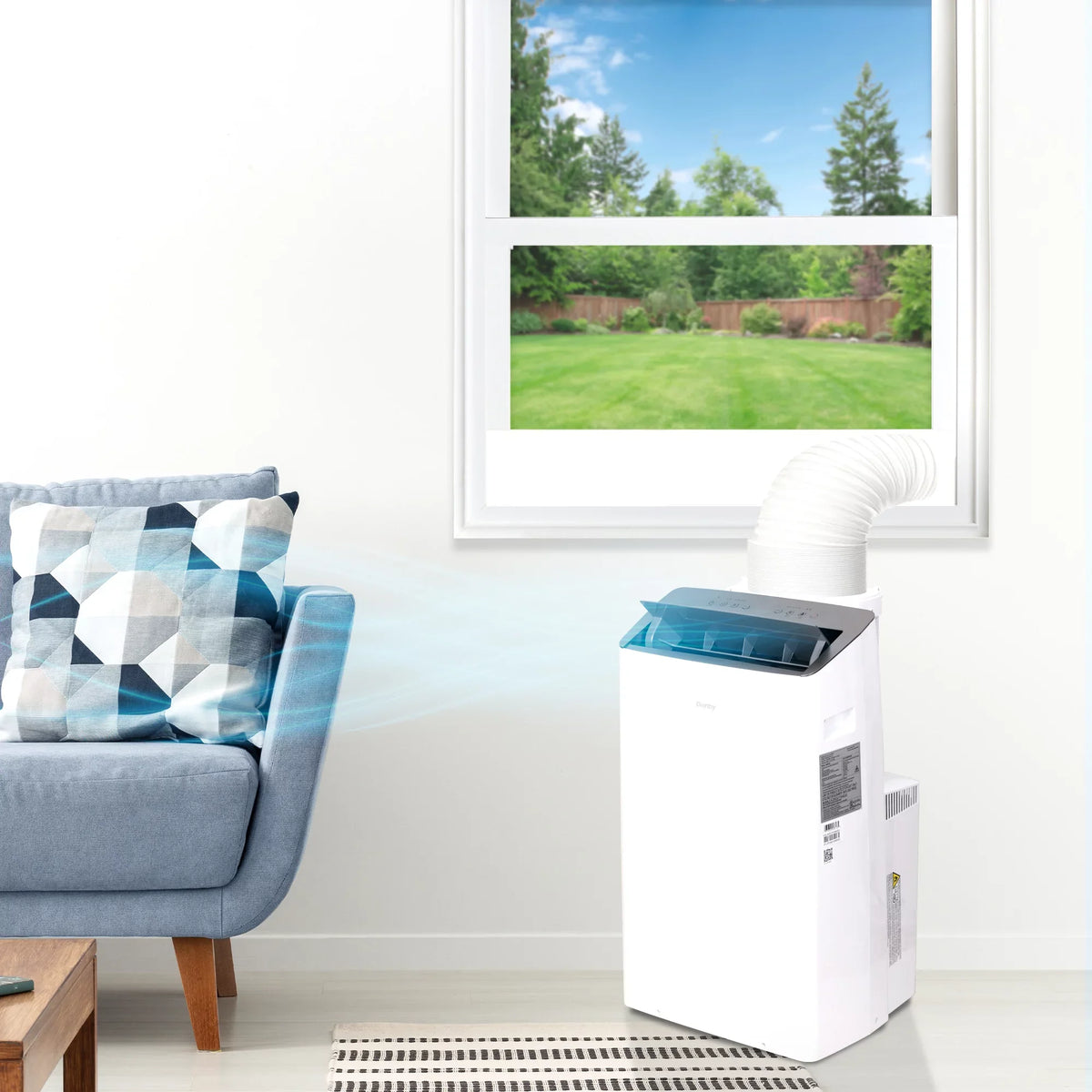 sq.ft Restored Danby ASHRAE) White (12000 in high quality (Refurbished) AC 10000 DPA100B9IWDBRF Portable BTU 500