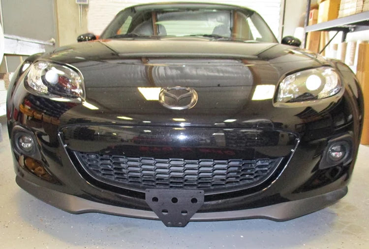 Front 2013-2015 SHO Club Plate (SNS146) with Compatible Mazda STO License MX-5 N Bracket Miata option