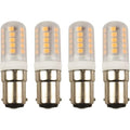 of Equivalent Light 20-Watt - with T5 White Lighting LED BA15D Newhouse 120-Volt BA-2320-4 Warm 4 Bulb pack Base,