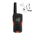 Surveillance Emergency UHF/FM 22 Walkie Radios Channels NOAA special edition Ultra-Clear Waterproof Reception CXT1095 With to (1-Pack) Headset 40 Weather Range Talkies Cobra Two-Way IP67 Up Certified Channels Mile