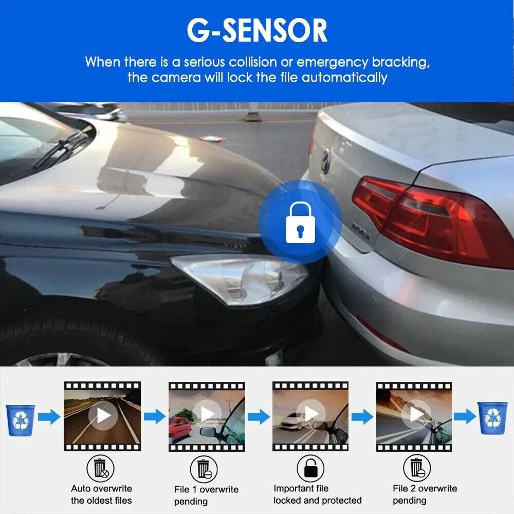 G·PEH Inside Lens Cam Recording - Ensure Dash and trendy with Your Front Road Dual Safety