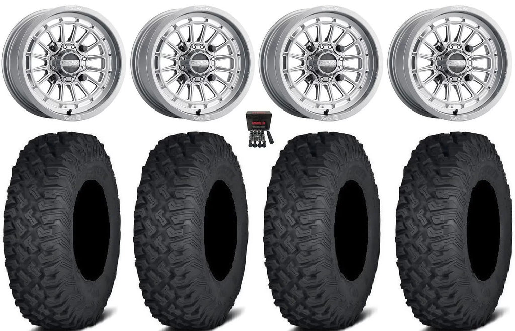 Ranger XP Polaris MetalFX Delta Gm RZR 1000 Wheels XP 15" 32" Contrast / Cut Coyote / XP PRO 900/1000 Tires