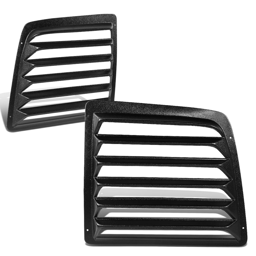 12 01 Chevy 03 Rear 2500 06 Savana For 10 to Motoring Window Van Sun 14 1997 08 2017 11 3500 Scoop 16 09 07 04 2Pcs GMC Express 05 13 02 DNA Louvers WINL-004 Shade Cover 1500 15