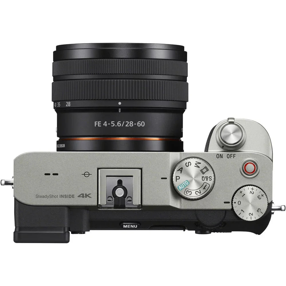 '-LOADED f/2.8 (Silver) Mirrorless Lens Lens+24mm 28-60mm a7C G Camera with KIT