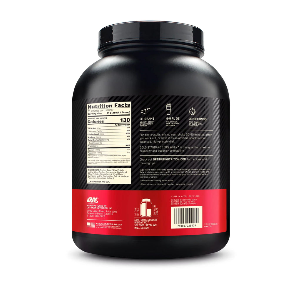 Servings 100% Powder, Gold Banana 5 Cream, lb, trendy Protein Standard Whey Optimum Nutrition, 73