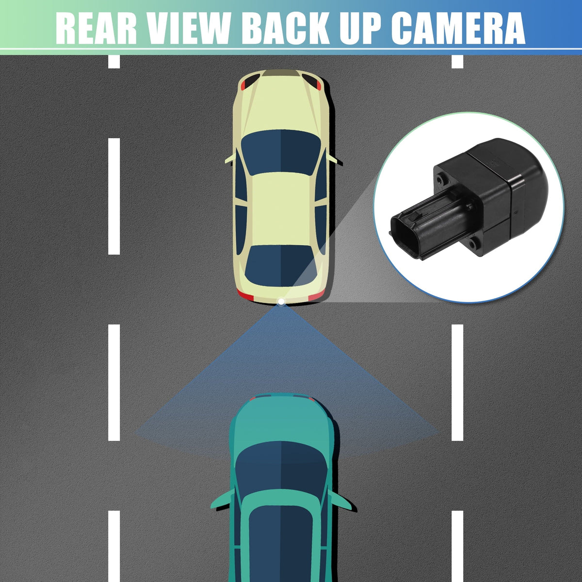 classic ES 350 Camera Back 1pcs Park Up Camera View Assist for 2020-2021 Rear Rear Reverse Lexus
