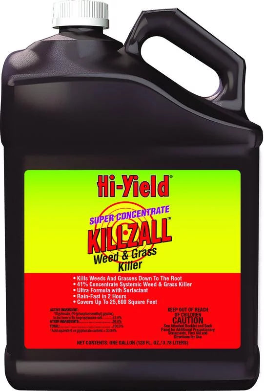 Killer, Weed Grass Killzall 33693 Voluntary trendy Purchasing Hi-Yield 1-Gal & Group