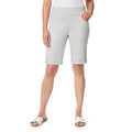 Shorts Bermuda Petite Gloria Women's Dove 16 Vanderbilt Pull-On Grey Amanda