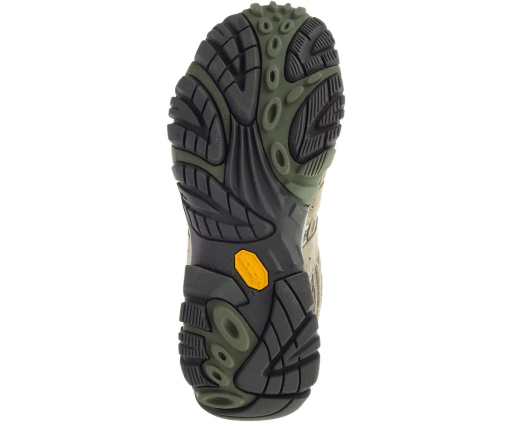 Moab Mid Hiking Women's 8.5 Olive, Shoes, Ventilator 2 Merrell Wide Size