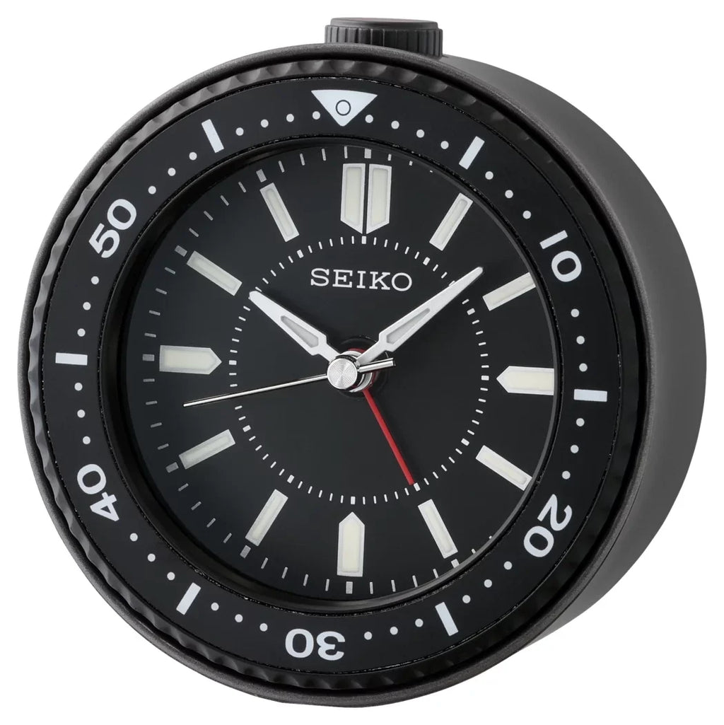Quartz, QHE184KLH Black, Alarm Analog, Clock, Mai