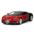 Car, Bugatti Model Chiron 1-14 Red RC