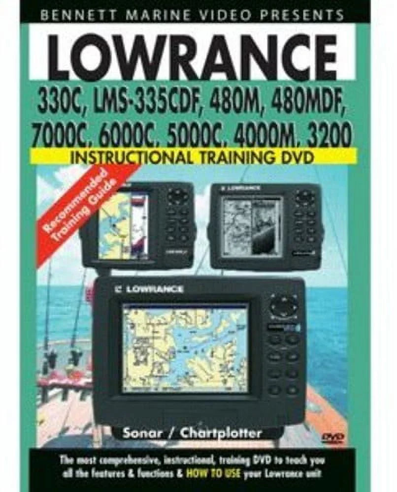 Lowrance (DVD) classic / Sonar Chartplotter Chartplotters 330c,Lms-335cdf,480m,480mdf