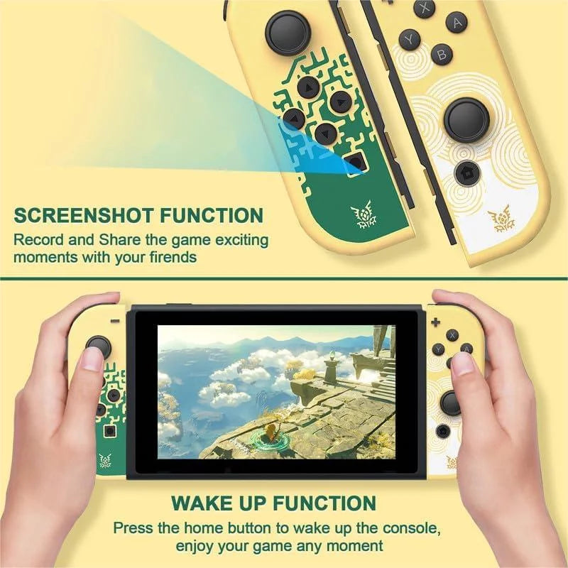 for Left Vibration/Motion Controllers Joycons Switch, for Switch Dual Replacement & Right Controller Nintendo special edition Wireless with Control/Wake-up/Screenshot