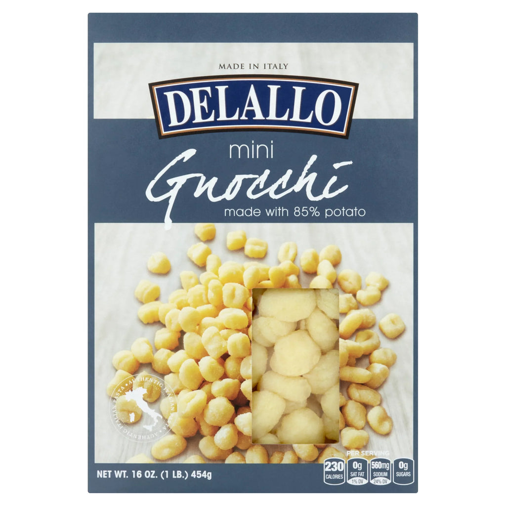 DeLallo Mini 16 Potato oz Gnocchi,