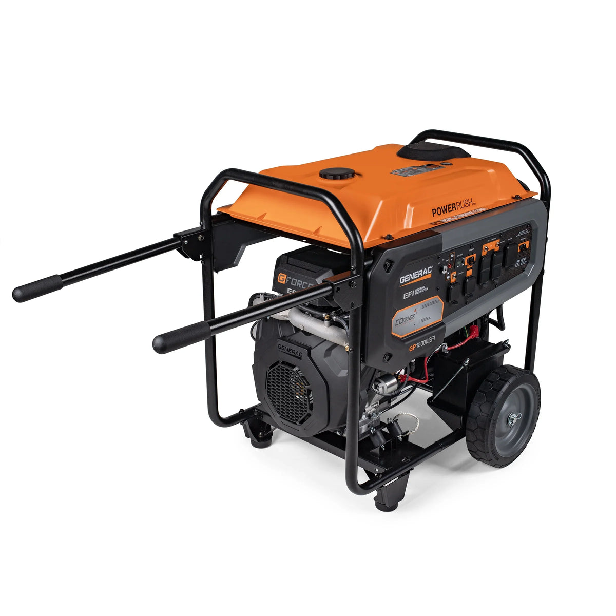 Portable - Gas 18000 Generac Electric GP18000E Powered Watt Generator Start with 50ST 8917 COSense