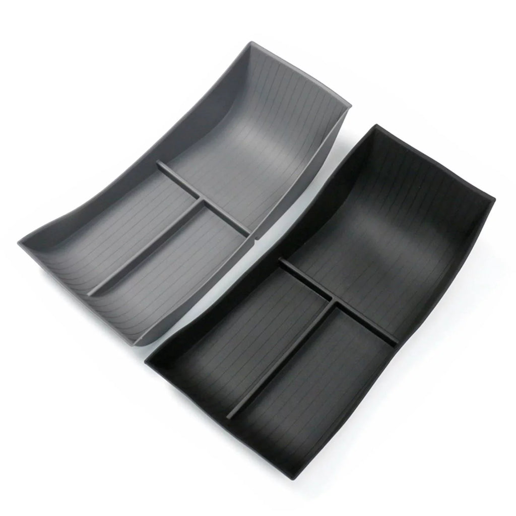 Replace Gray Box , Installation high quality Console Lower for Armrest Seal TPE Vehicle Center Organizer Storage Easy Tray