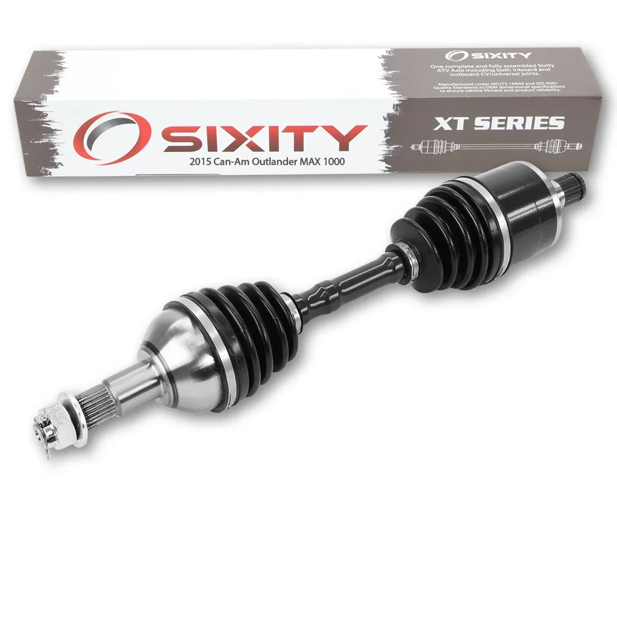 compatible Rear with - 4X4 Axle MAX Sixity XT Outlander high quality EFI Right 2015 Can-Am 1000