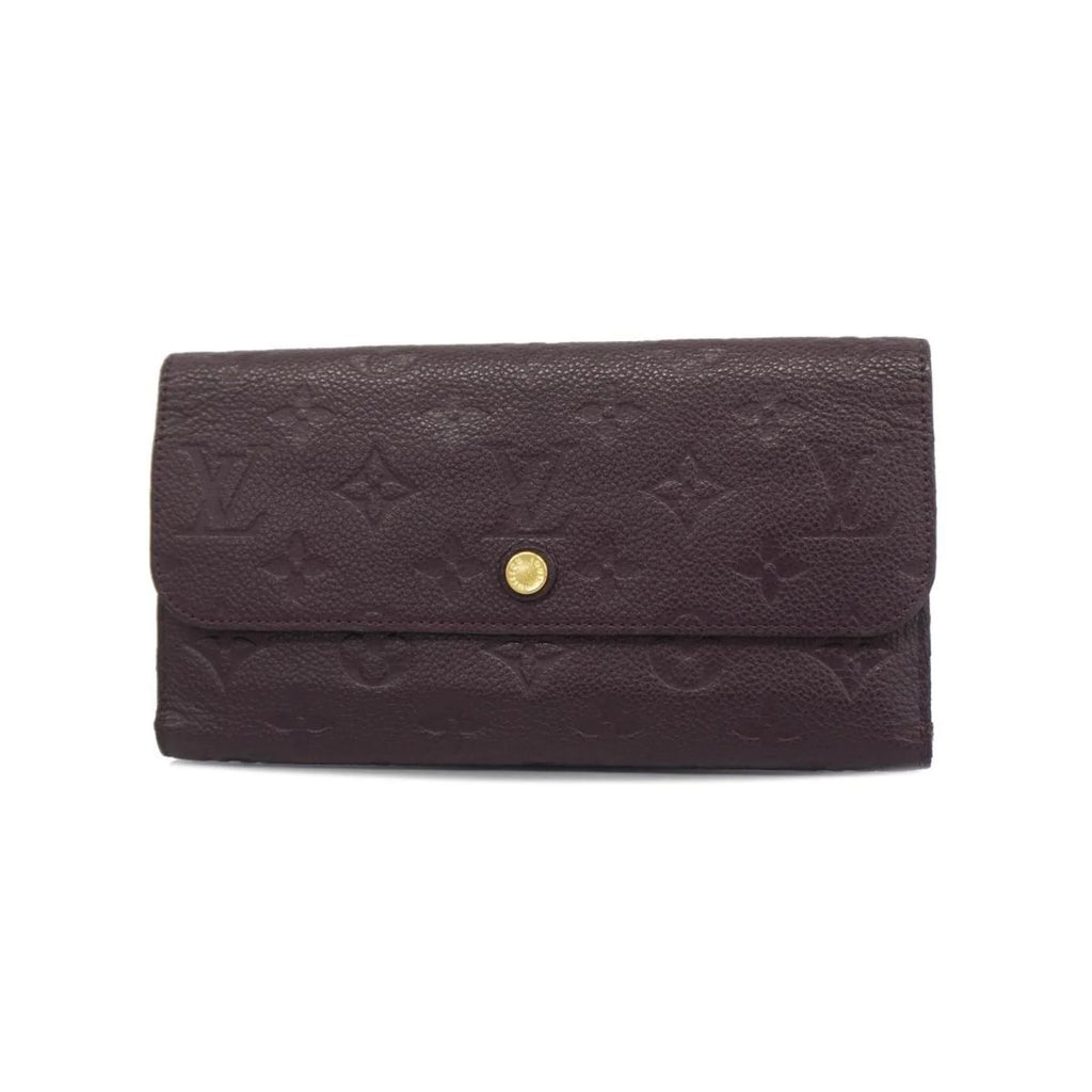 (Good) Ladies Monogram Pre-Owned Wallet M60294 trendy Vuitton Long Portefeuille Orb Virtuose Empreinte Louis Tri-fold