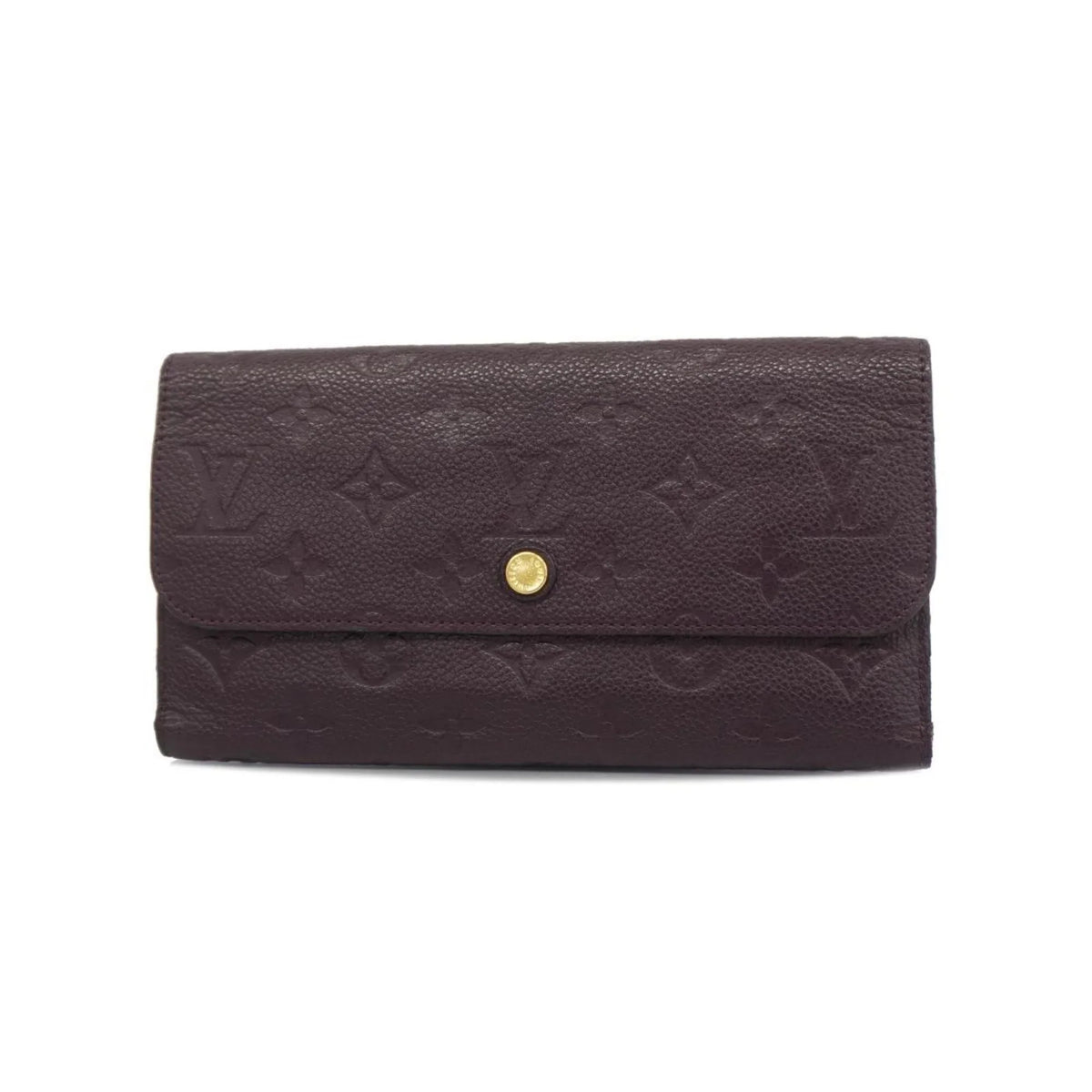 (Good) Ladies Monogram Pre-Owned Wallet M60294 trendy Vuitton Long Portefeuille Orb Virtuose Empreinte Louis Tri-fold