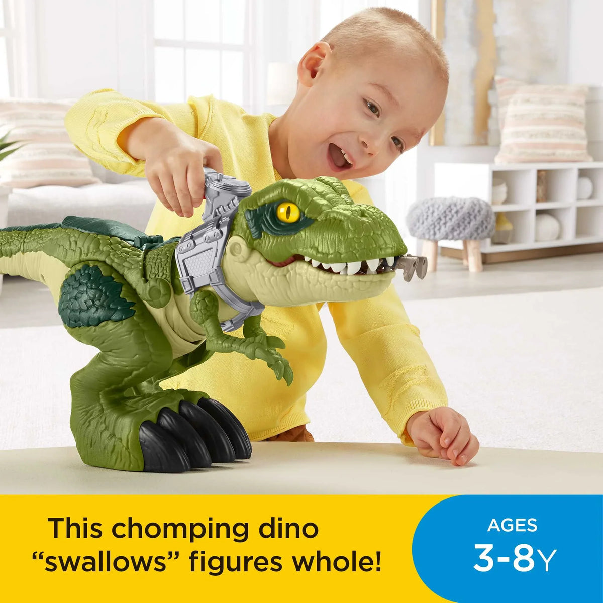 Mouth Jurassic T.Rex Mega Dinosaur Playset World Imaginext
