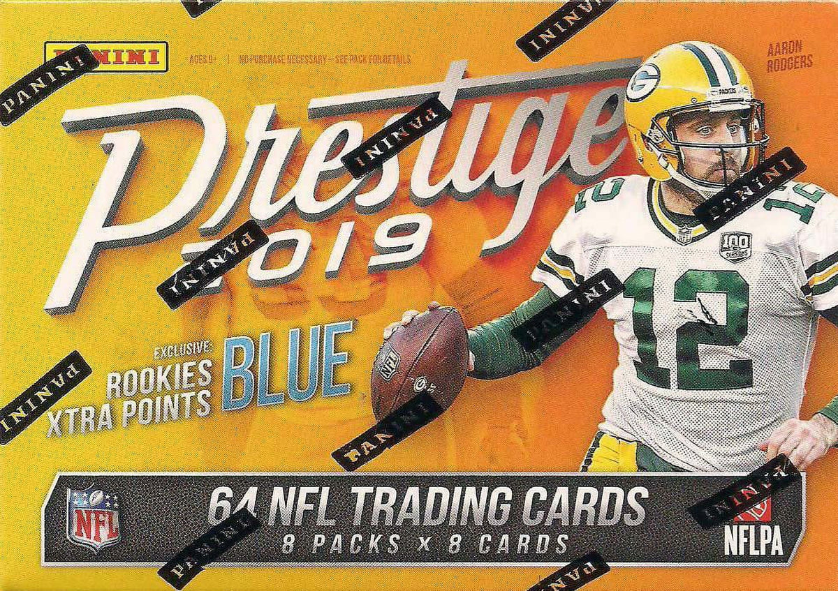 2019 NFL Panini Prestige in Team new Football Featuring 2019 Jerseys Blaster Box- Rookies