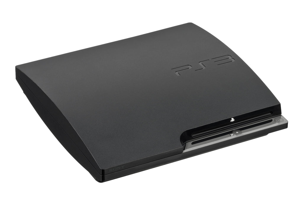 Console PS3 Slim Black PlayStation trendy (Refurbished) HDMI Video Game 120GB 3 Controller Restored