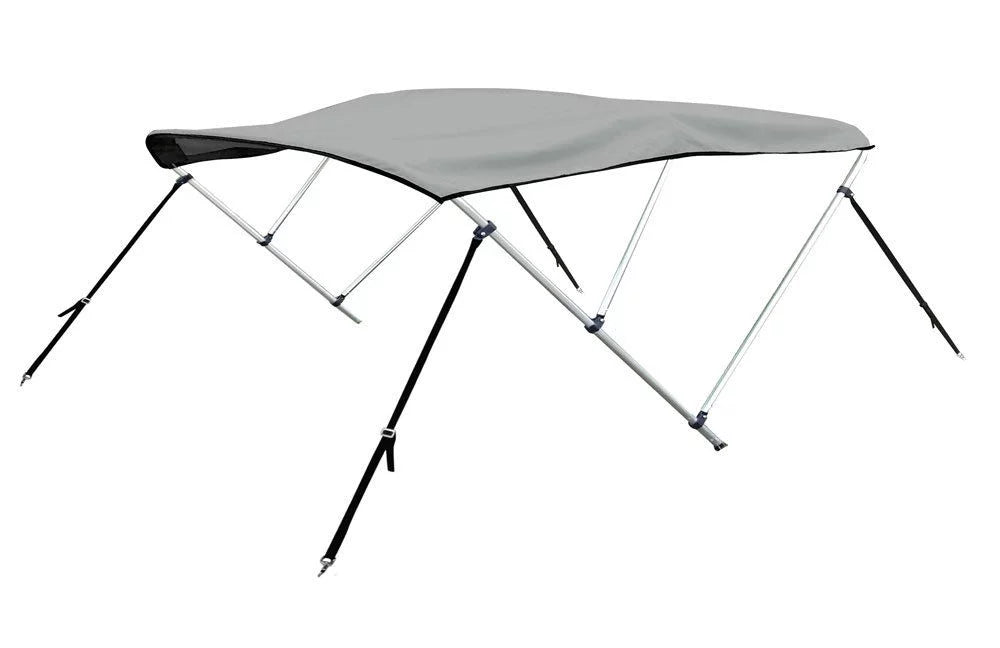 Long Gray 6' X Bow H Top 79"-84" Boat W Cover 3 Bimini 54"