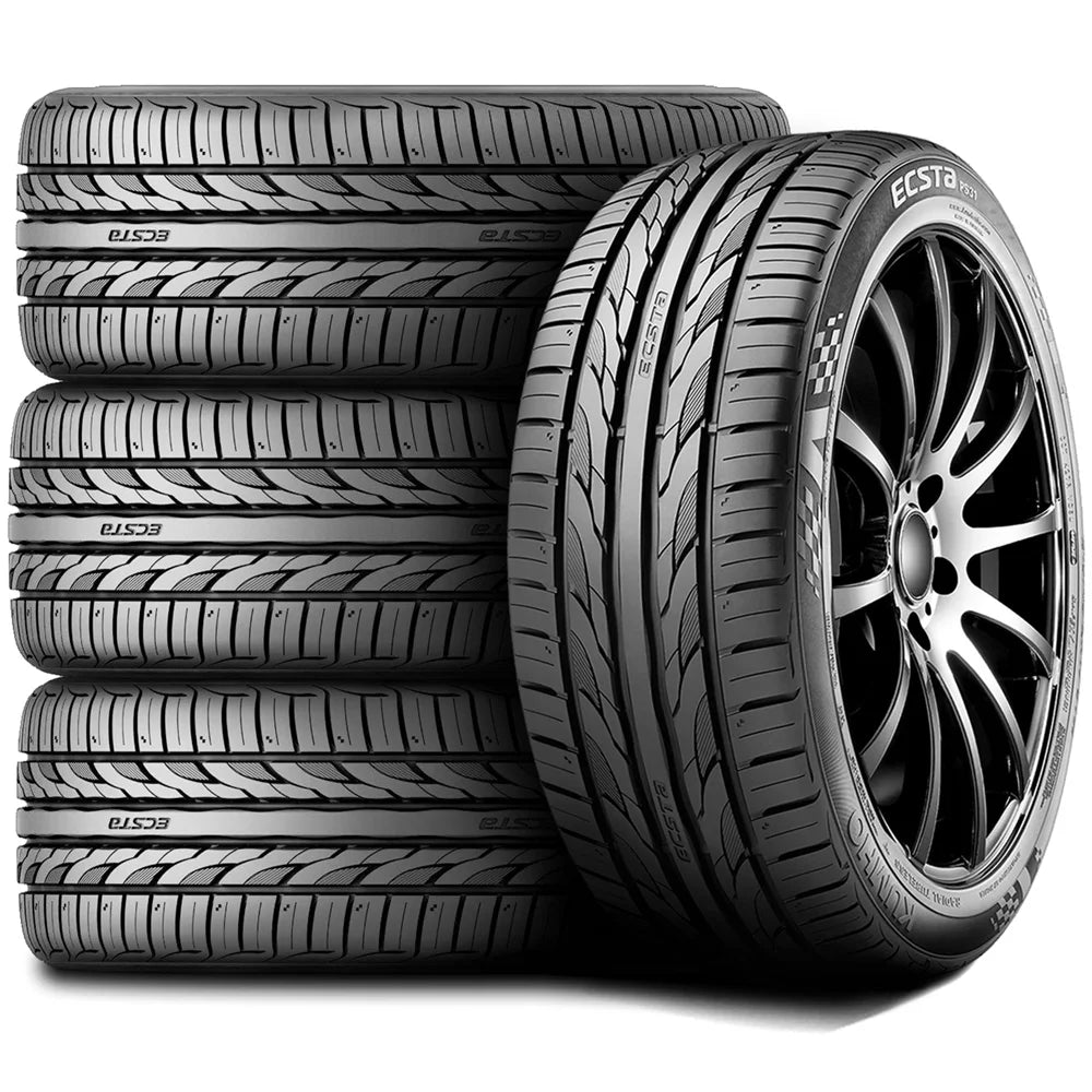 Fits: Kumho (FOUR) Mercedes-Benz 245/40R18 High E350 2014-16 XL Tires of PS31 ZR Subaru 97W 4Matic, Impreza Performance Ecsta special edition 2016-22 Base 4 Set