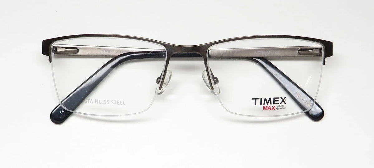NOSE EYEGLASS PM high quality ADJUSTABLE DESIGNER 2:53 FRAME/GLASSES PADS HALF-RIMLESS