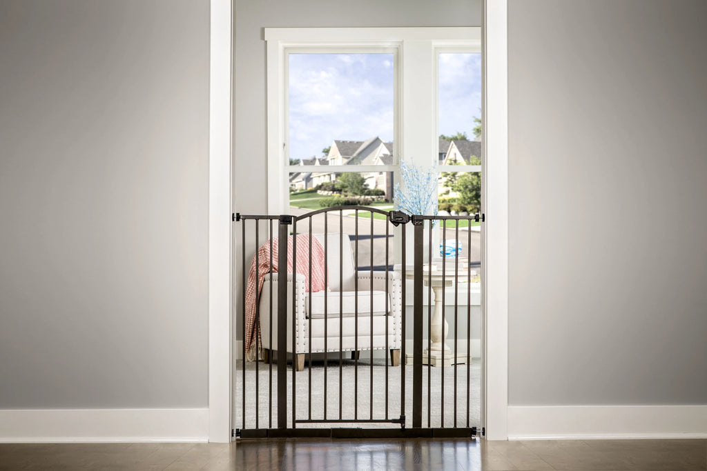 Extra 6 Gate Décor high quality Baby Group Baby Age Safety Regalo Months, Gate, to Bronze Arched Tall 24