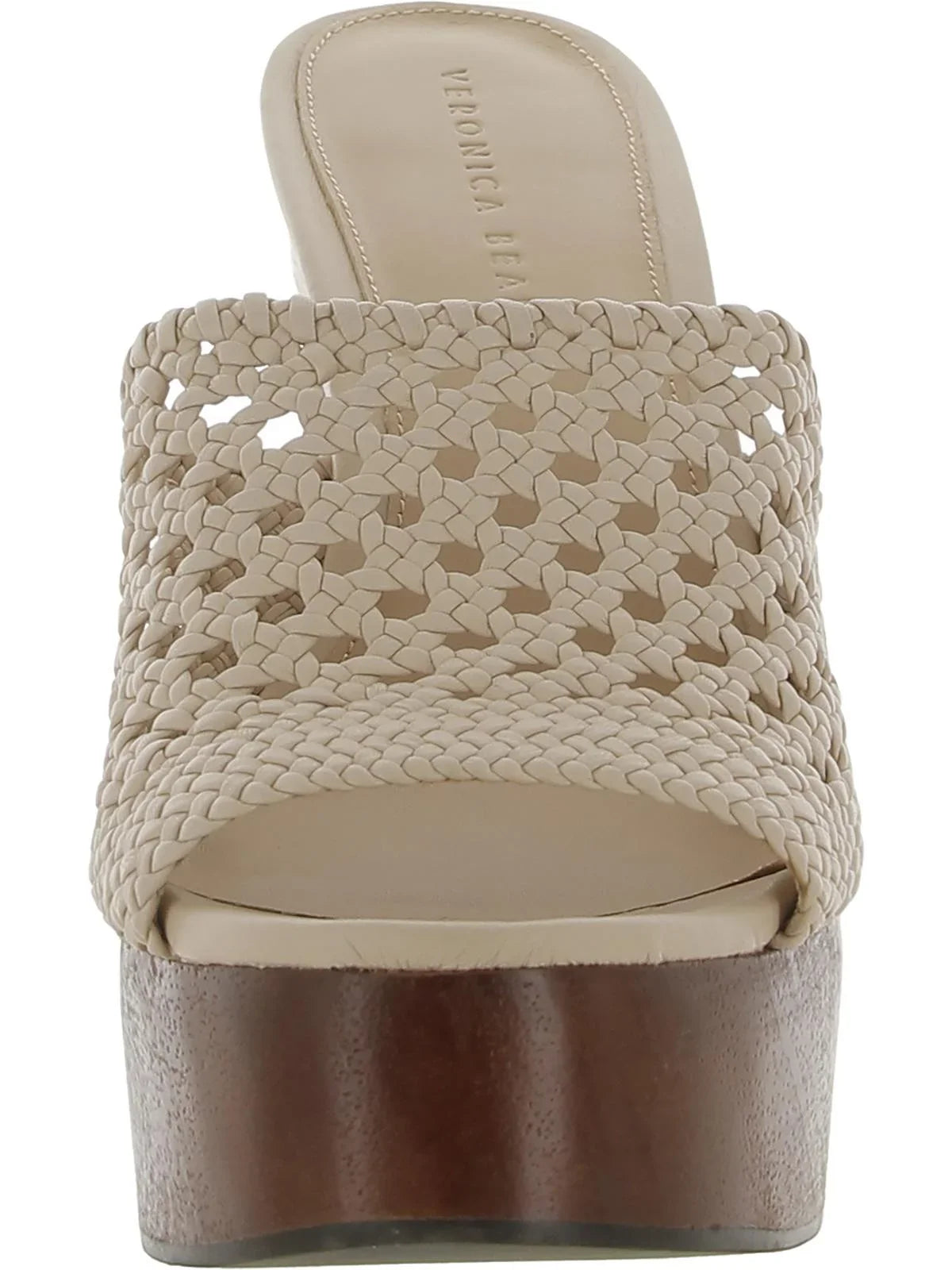 Peep Womens Woven Clogs Veronica Guadalupe new Toe Beard