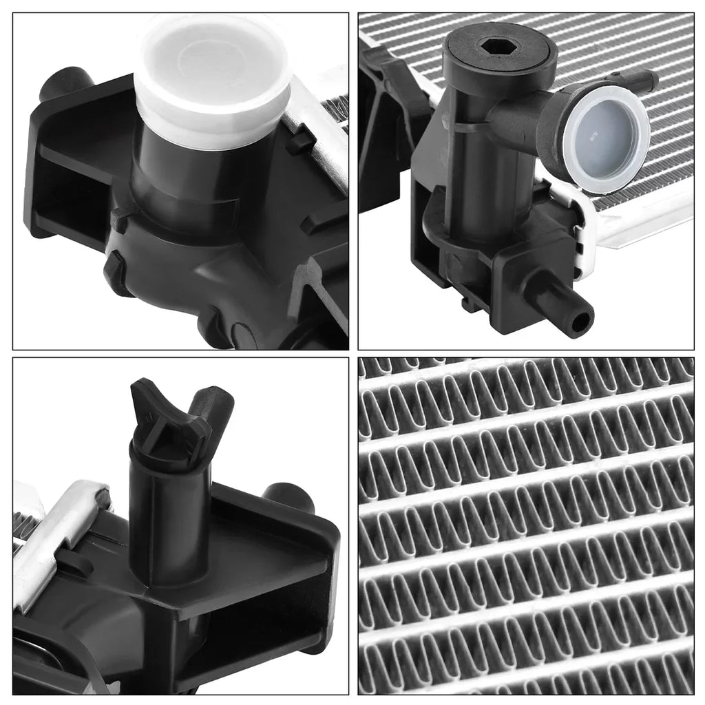 with Sport 2.0L SES Ford SE ST Radiator SEL S 2008-2011 Compatible Focus L4 RS 2.5L Ledkingdomus