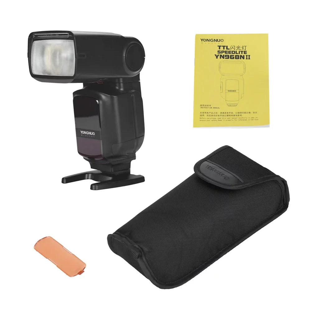 Flash Wireless YN968N System LED YN560 Light, 5600K Built-in with Wireless DSLR and Nikon with 1/8000s Speedlite TTL YN622N HSS, new II Compatible YONGNUO Cameras