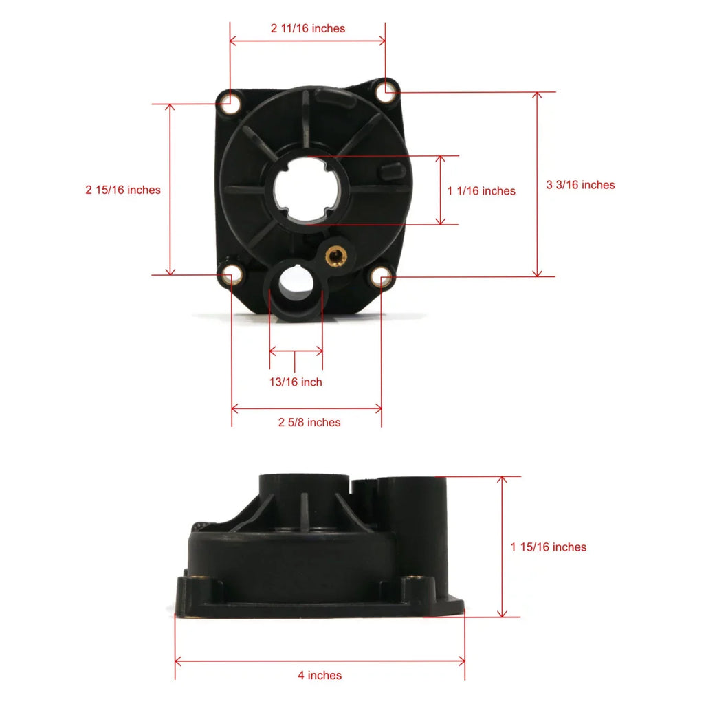 75943R 75 Outboard With Transom Shop The Water 15" | Evinrude For ROP Impeller Pump 1979 HP Kit